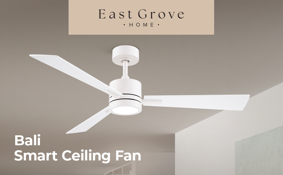 East Grove Home Bali Smart Ceiling Fan - A Plus Content 1