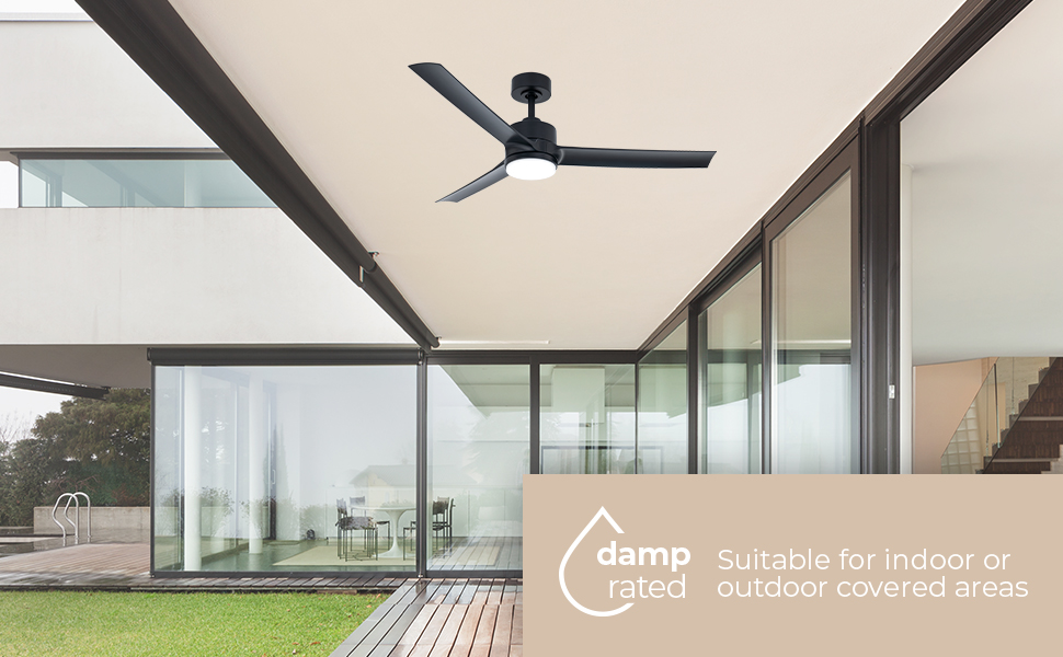 East Grove Home Cyclone Smart Ceiling Fan - A Plus Content