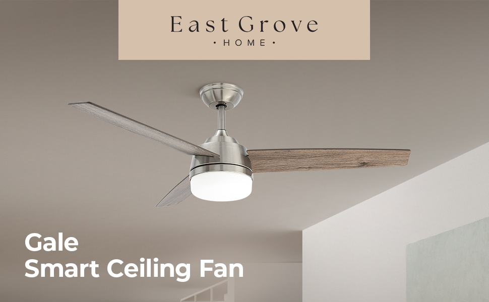 East Grove Home Gale Smart Ceiling Fan - A Plus Content 1