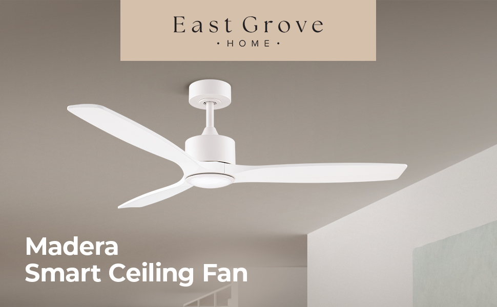 East Grove Home Madera Smart Ceiling Fan - A Plus Content 1