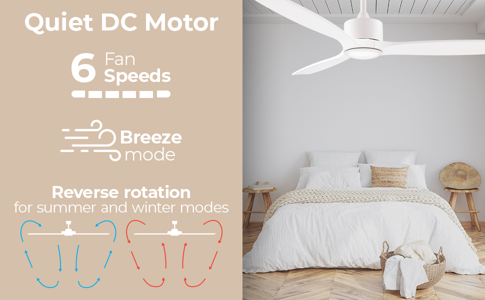 East Grove Home Madera Smart Ceiling Fan - A Plus Content 4
