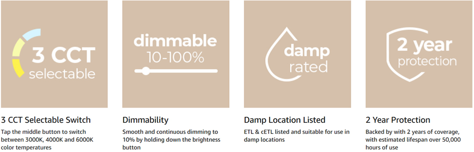 East Grove Home Corona LED Illuminated Mirror - A Plus Content 3