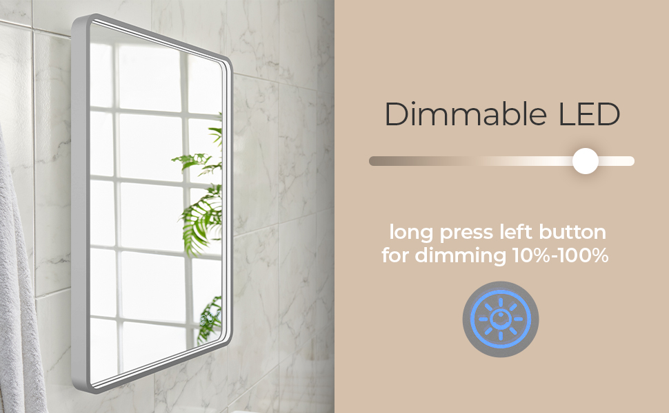 East Grove Home Lucid LED Illuminated Mirror - A Plus Content 2