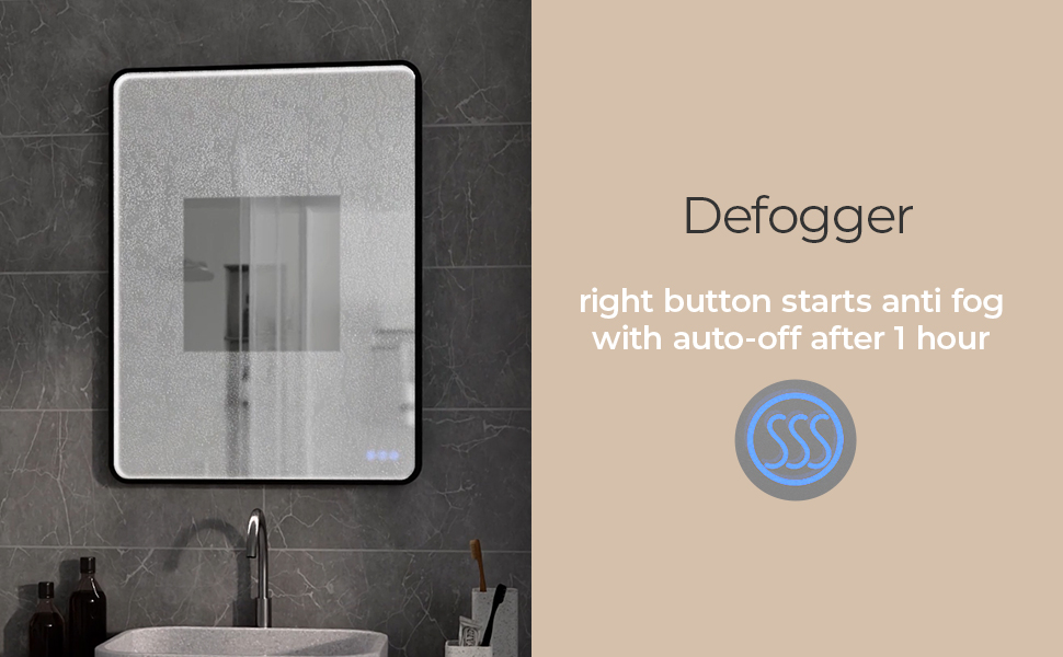 East Grove Home Lucid LED Illuminated Mirror - A Plus Content 4b