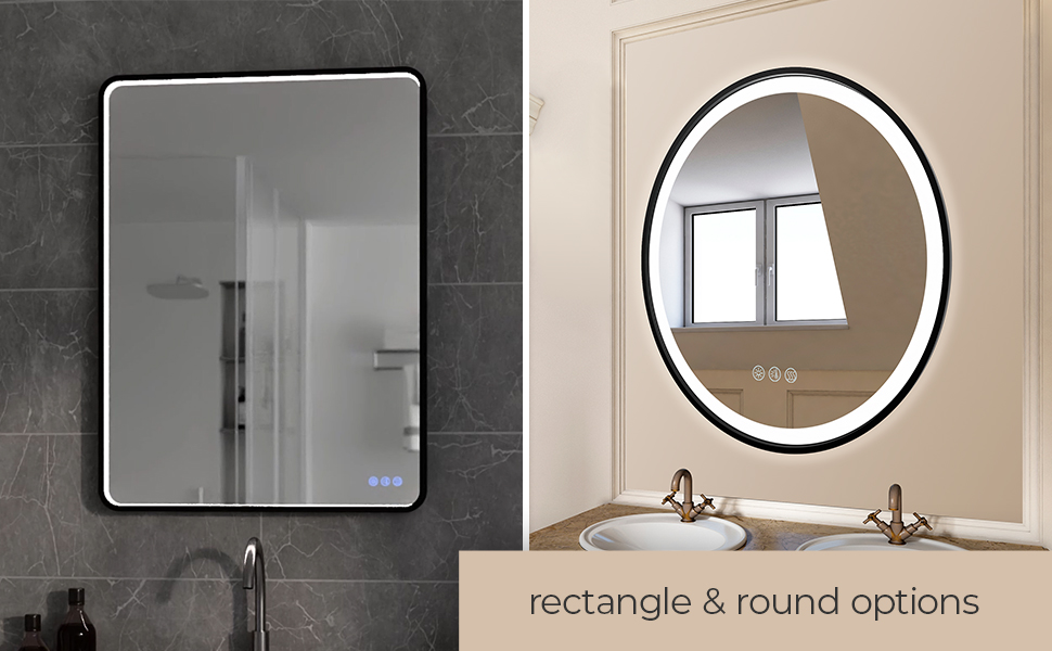 East Grove Home - Lucid LED Illuminated Mirror - A Plus 5