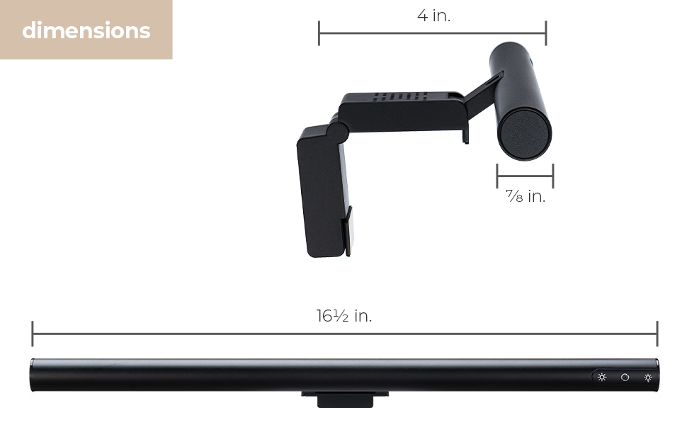 East Grove Home Quantum LED Monitor Light - A Plus 6
