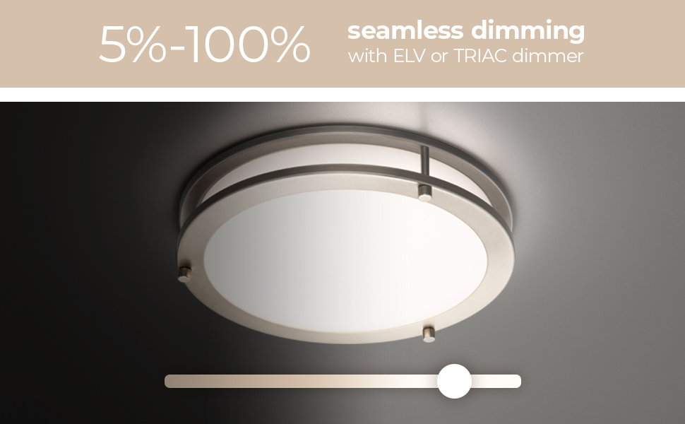 East Grove Home Builder Essential Axis LED Flushmount - A Plus Content