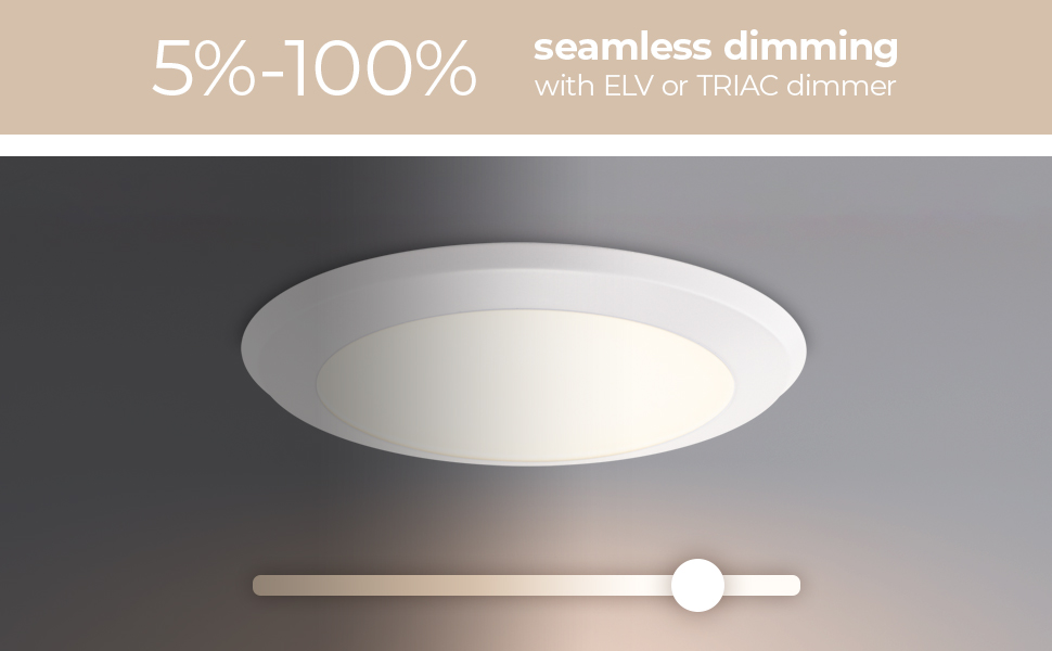 East Grove Home Builder Essential Disc LED Flushmount - A Plus Content