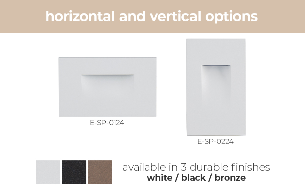 East Grove Home Horizontal LED Step Light - A Plus Content 2b