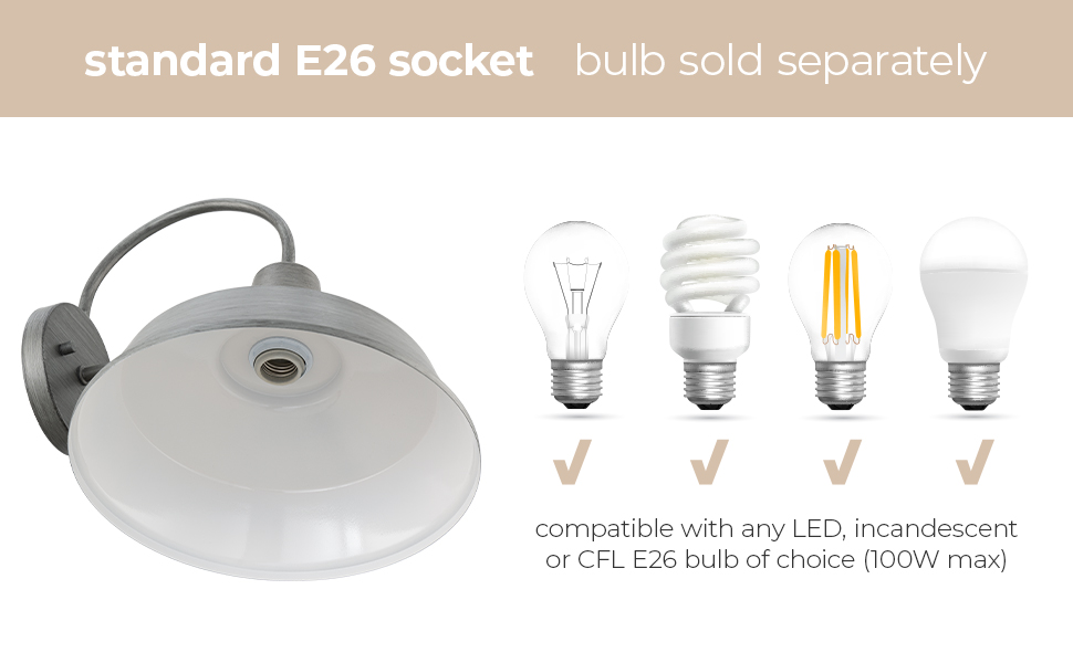 East Grove Home Heritage Farmhouse Outdoor Barn Light - A Plus Content 2b