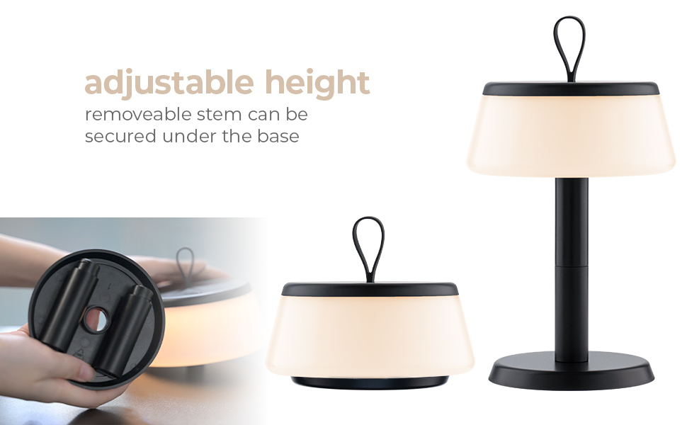 East Grove Home Campura Rechargeable Table and Camping Lamp - A Plus Content 2