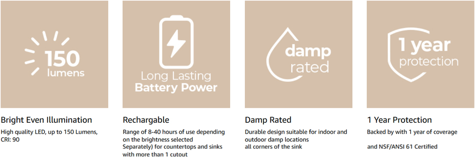 East Grove Home Cog LED Table Lamp - A Plus Content 4a