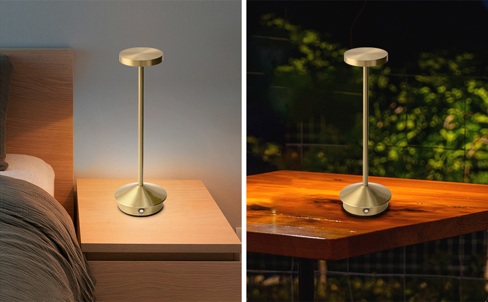 East Grove Home Orbit Rechargeable Table Lamp - A Plus Content 3b