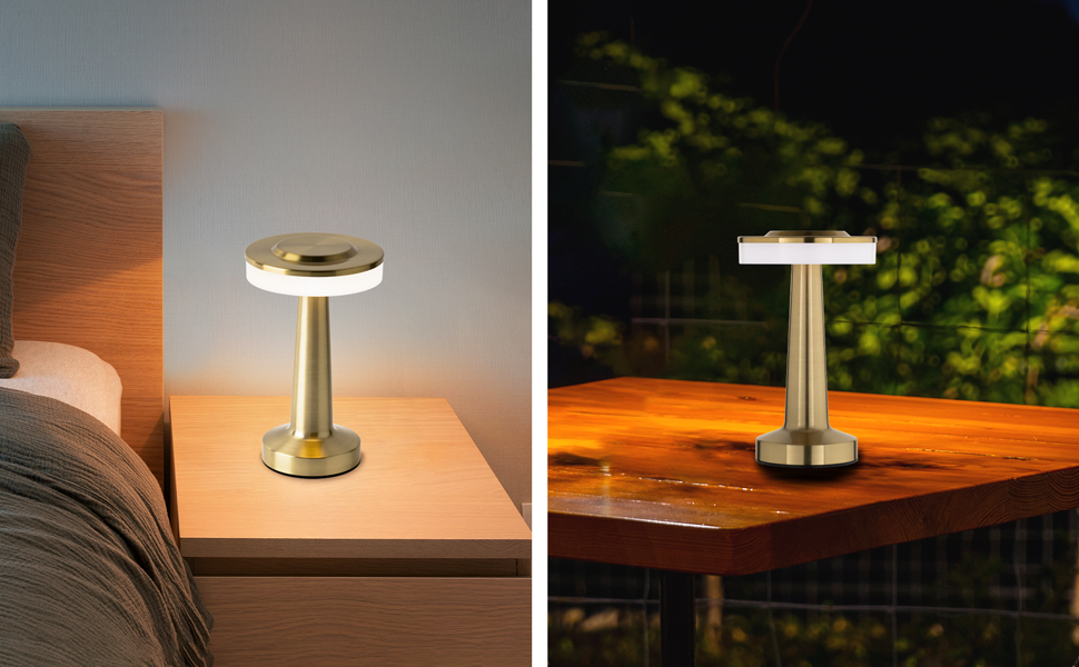 East Grove Home Radiance Rechargeable Table Lamp - A Plus Content 3b