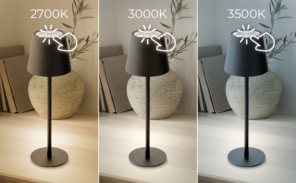 East Grove Home Versa Rechargeable Table Lamp - A Plus Content 2b