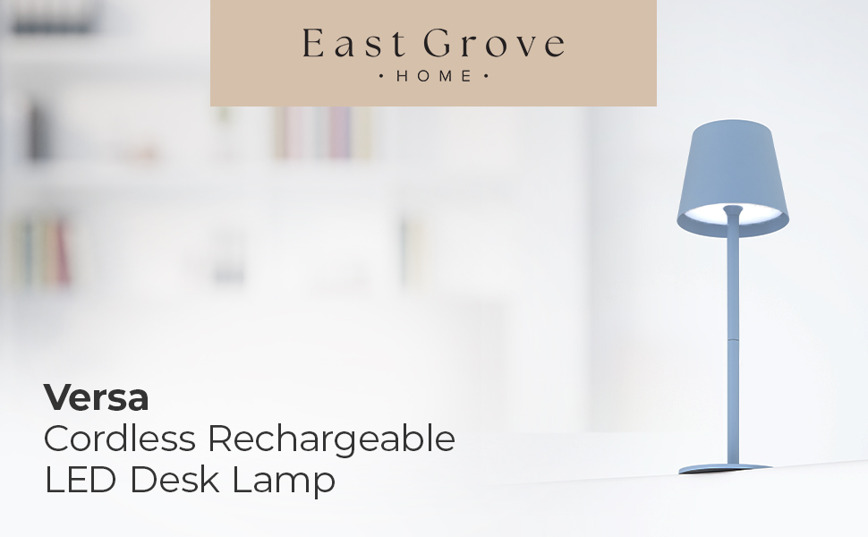 East Grove Home Versa Rechargeable Table Lamp - A Plus Content 1