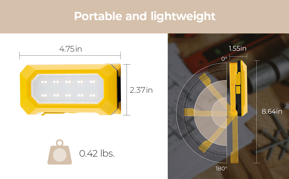 East Grove Home WorkLite Pro LED Flashlight - A Plus Content 3b