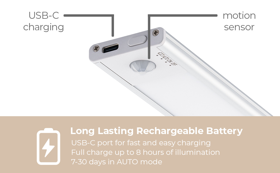 East Grove Home Magnetix LED Undercabinet Light Bar - A Plus Content 2