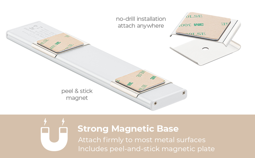 East Grove Home Magnetix LED Undercabinet Light Bar - A Plus Content 4b