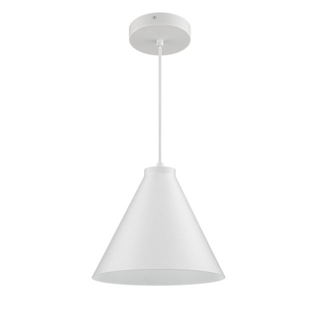 Cone Advantage Pendant with 120in Adjustable Height Fabric Cord 