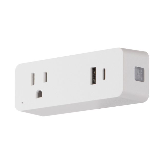 SmartHub Smart Plug Single Outlet with USB-C and USB-A Ports