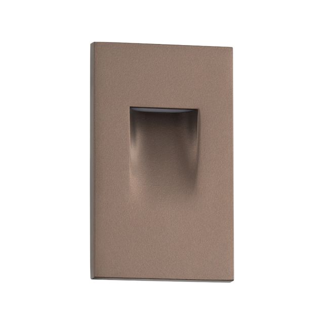 Builder Essentials Indoor or Outdoor 120V Input LED Step or Patio Deck Light Vertical Orientation