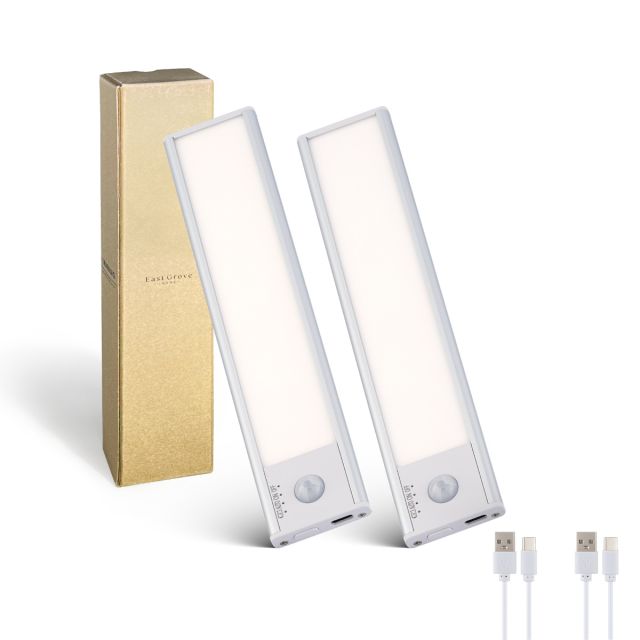 Magnetix Re-Chargeable LED Under Cabinet Motion Sensor Light Bar with Magnetic Mounting Clips