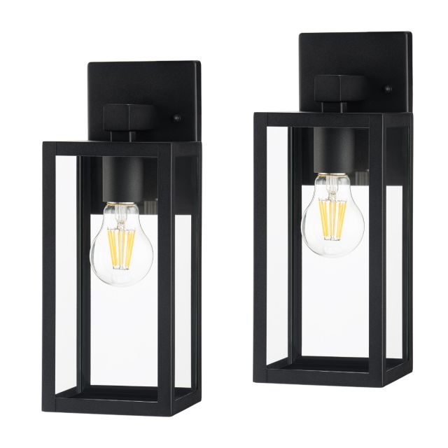 Heritage 13in Outdoor Wall Light Lantern (Pack of 2)