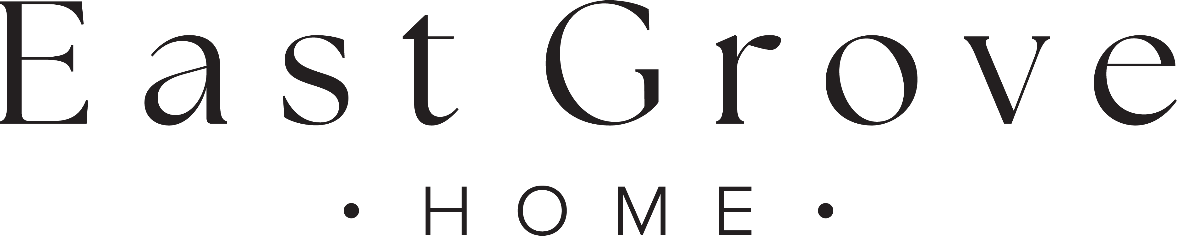East Grove Home Logo